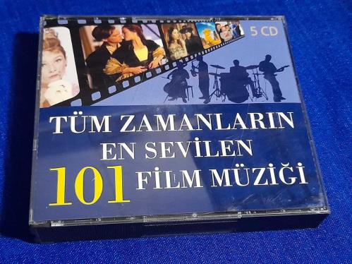 101 FILM MÜZİĞİ SOUNDTRACK MÜZİK CD  ( 5 CD )