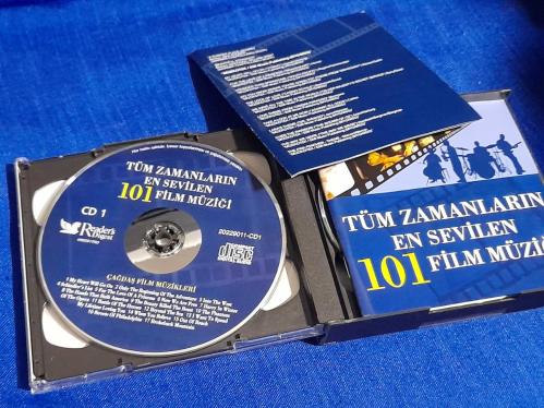 101 FILM MÜZİĞİ SOUNDTRACK MÜZİK CD  ( 5 CD )
