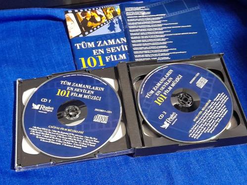 101 FILM MÜZİĞİ SOUNDTRACK MÜZİK CD  ( 5 CD )