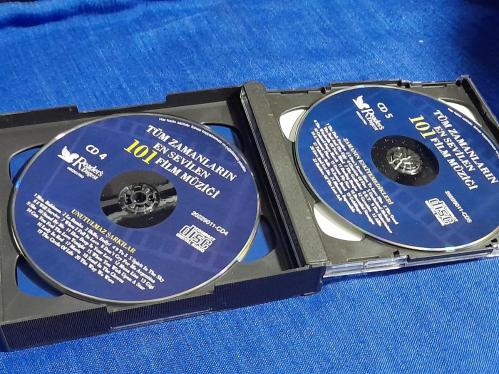 101 FILM MÜZİĞİ SOUNDTRACK MÜZİK CD  ( 5 CD )