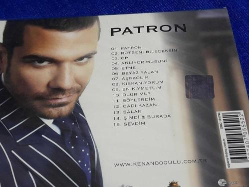 KENAN DOĞULU PATRON CD ALBÜM  (SIFIR)