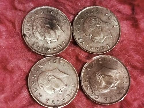 500 Lira 90 91 yılı 4 adet