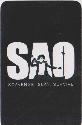 Anime Kartı: Sword Art