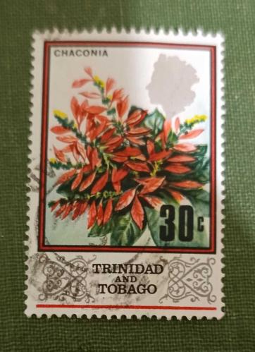 Trinidad Tobago _ damgalı pul