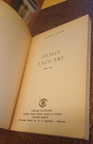 FELSEFE YAZILARI