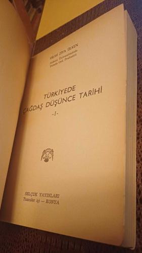 TÜRKİYEDE ÇAĞDAŞ DÜŞÜNCE TARİHİ - Cilt - 1
