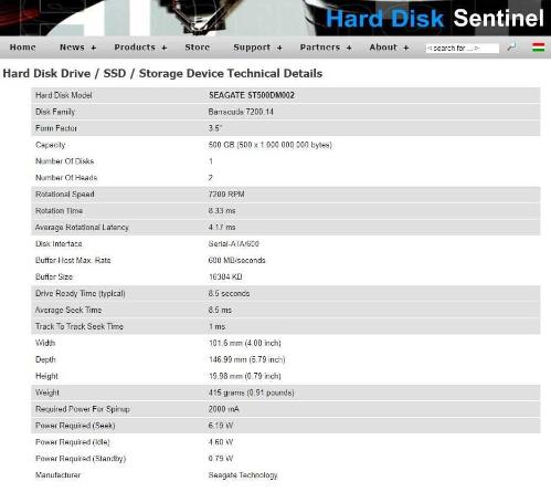 Seagate 500 GB 3.5” SATA Hard Disk (Sağlık 100 , 7200RPM ile hızlı , Sorunsuz , İkinci El)