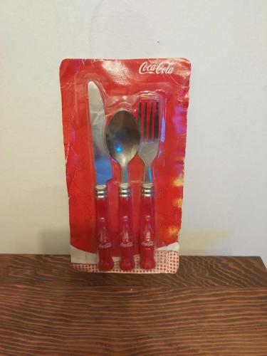 Coca-Cola Çatal Kaşık ve Bıçak Takımı