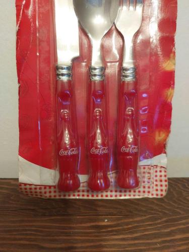 Coca-Cola Çatal Kaşık ve Bıçak Takımı
