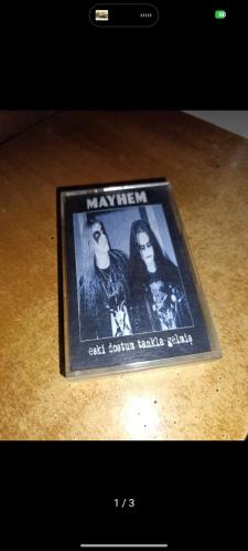 Mayhem , Eski Dostum Tankla gelmiş Dekorluk Kaset Fanart