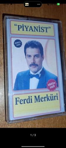 Freddie Mercury Queen , Piyanist Dekorluk Kaset Fanart