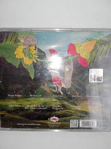 CD Gülşen bangır bangır albümü. Orijinal. Dinlemeyi etkilemeyen yoğun çizikler ile kartonetindeki sayfalarda leke ve yıpranmalar var. CD sorunsuz çalışıyor.
