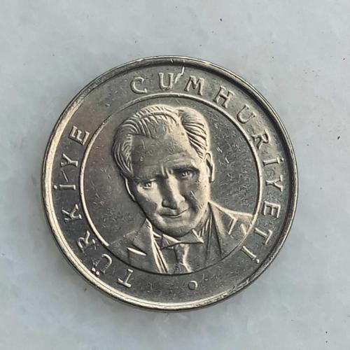 2008 YILI   25 YENİ KURUŞ,    ÇİL  KONDİSYONDA