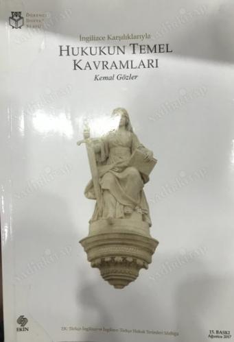 HUKUKUN TEMEL KAVRAMLARI (İNGİLİZCE KARŞILIKLARIYLA)