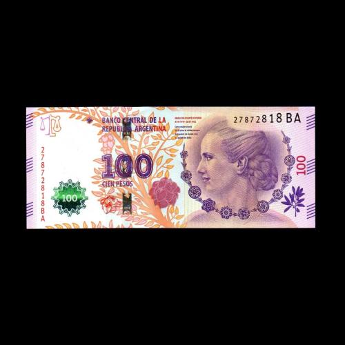 ARJANTİN (2012) - 100 Pesos (ÇİL 10/10)