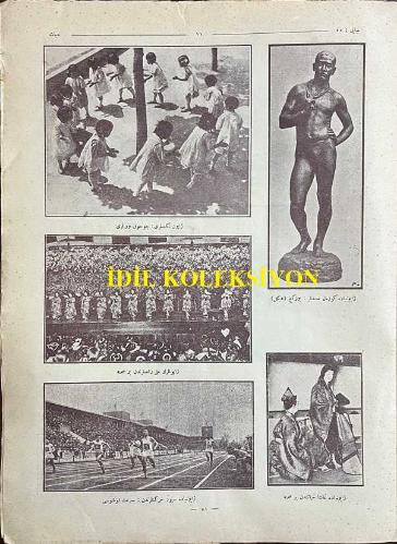 Osmanlıca Hayat Dergisi, Orijinal Dönem Basım, (Ottoman Magazine) - 15 Aralık 1927 - Sayı: 55 - Hayat Dergisi'nin İkinci Yılı Münasebetiyle Maarif Vekili Mustafa Necati'nin Gönderdiği İltifatname - 
