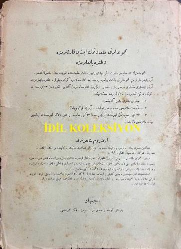 Osmanlıca Hayat Dergisi, Orijinal Dönem Basım, (Ottoman Magazine) - 15 Aralık 1927 - Sayı: 55 - Hayat Dergisi'nin İkinci Yılı Münasebetiyle Maarif Vekili Mustafa Necati'nin Gönderdiği İltifatname - 