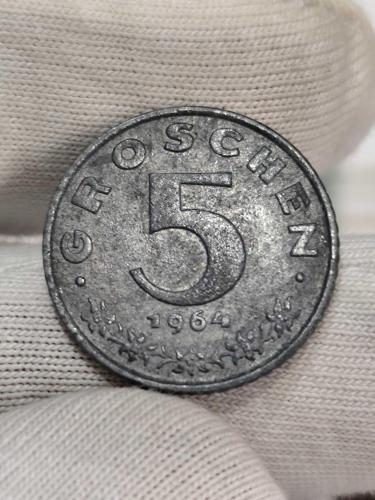 Avusturya 1964 Yılı 5 Groschen