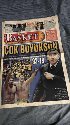 FANATİK BASKET HAFTALIK BASKETBOL GAZETESİ TURKISH NEWSPAPER - DOĞUM GÜNÜ HEDİYESİ  - TAM TAKIM EKSİKSİZ GAZETE 23-29 KASIM   - 2004  - 417 -  MÜJDEEE! MAÇLAR ATV'DE - EFSANELER GERİ DÖNDÜ - BAYANLARDA DA DERBİ FENER'İN - FANATİK BASKET - ÇOK BÜYÜKSÜN - BİR AYDIN ÖRS KLASİĞİ - SAN-LACİVERT ŞÖLEN - TÜRK TELEKOM'UN PROBLEMİ SAVUNMA - SALYERS VE VARDA - BEŞİKTAŞ MERAPU KRİZİ GEÇİRDİ - CHARLES KALP - BANVİT'E YENİ YABANCI - SEVİNMEYİ HAKETTİLER - SÜPER SALYERS - EL AMIN YETMEDİ - MÜCADELE SÜPERDİ - KRİTİK HAMLE - ADLARINA YAKIŞTI - 'HAZIR DEĞİLDİK' - EKRANLARDA BASKETBOL - ÇARLİ'NİN GÖR DEDİĞİ - JBL PANORAMAS EN İYİ TAKIM - BASKETBOLDA İLKLERİN HAFTASI - MURAT AKBAŞ - AYDIN ÖRS - MRSIÇ - ÖMER - CEM ATAREYOĞLU - SALYERS - MRSIC - MEHMET BATURALP - ÜMİT AVCI - VARDA - CHARLES - MURATCAN - MARİUS JUMALUS - MARC SALYERS - EL AMIN - İHSAN BAYÜLKEN - L. MEHMET PALABIYIK - ERDENAY - PERER - ONAN - BRİAN BODDICKER - STRULLE CHANLAR - TAGAY - KHADİJAN - DİLEK - AYDIN DOĞAN - HANZADE DOĞAN -