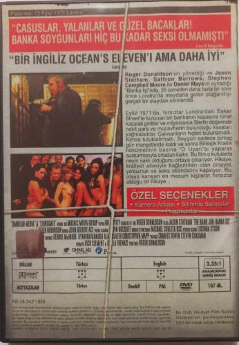 THE BANK JOB - BANKA İŞİ