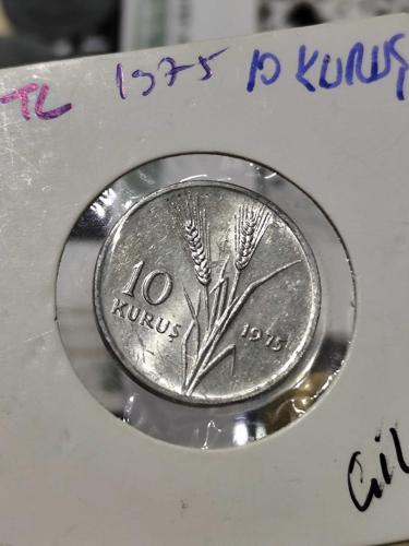 1975 Yılı 10 Kuruş