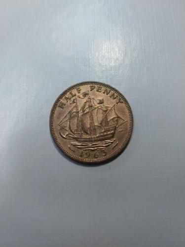 1963 İngiltere Half Penny