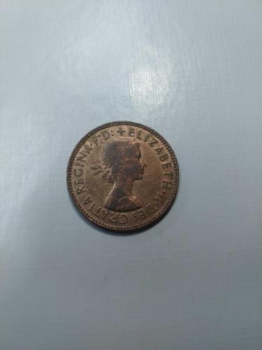 1963 İngiltere Half Penny
