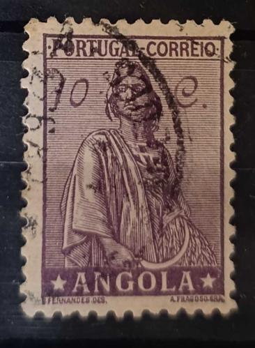 Portekiz Sömürgesi Angola _ damgalı pul