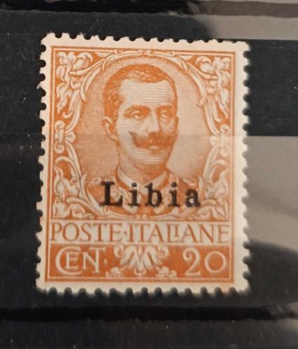 İtalyan işgalindeki LIBYA 1912_ damgasız
