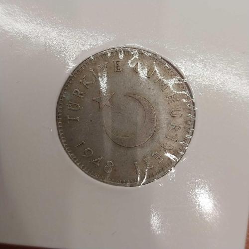 1948 Gümüş 1 Lira