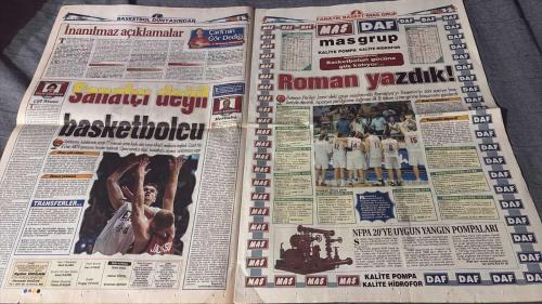 FANATİK BASKET HAFTALIK BASKETBOL GAZETESİ TURKISH NEWSPAPER - DOĞUM GÜNÜ HEDİYESİ  - TAM TAKIM EKSİKSİZ GAZETE  13-19 EYLÜL -  2005  - 459 -  KUPAYI İSTEYEN BENİMLE GELSİN  - BASKET  - HAFTALIK BASKETBOL GAZETESİ  - SAMPİYONLUK  - YENİLMEZ  - SİLAHI: AK47  - BASKETBOL DÜNYASINDAN  - HAREKETLİ GÜNLER  - İSTİKRAR  - MİLLİ TAKIM  - BU KEZ FRANSIZ BİZİZ!  - DÜNYA YILDIZI  - TAKIM GÜÇLENDİ  - YENİLENİR!  - EFES PİLSEN SPOR KULÜBÜ  - MİRSAD SİHİRLİYDİ  - ADIM ADIM TAKİP  - BAYANLAR  - ÖZELLER POTADAN BRONZ ÇIKARDI  - BU KADAR KONTROL PİŞMİŞ TAVUĞUN BAŞINA GELMEDİ!  - COACH TANJEVİC - TANJEVİÇ - ANDREİ KİRİLENKO - TURKAY YENER - BATURALP - BATTAL DURUSEL - MEUNES ATALAYS - PELİN GURCAVDI - LANCE ALLRED - GAY AKIN - NEELL ULGEN - AYDIN DOĞAN - HANZADE DOGAN - IAMET BADEM - TOMAZ ATAKAN - TUGAY TÜYSÜZ - EMİRHAN ŞEKER - CAN UYGUÇ - ÜMİT AVCI - HATİCE YOCEL - CEM AKDAĞ - NADİR VEKİLOGLU - ENGİN KATTANALP - TURGAY BİCER - MARİA STEPANOVA - TATİANA SHCHEGOLEVA - HANA MATHOVA - EVA VİTECKOVA -