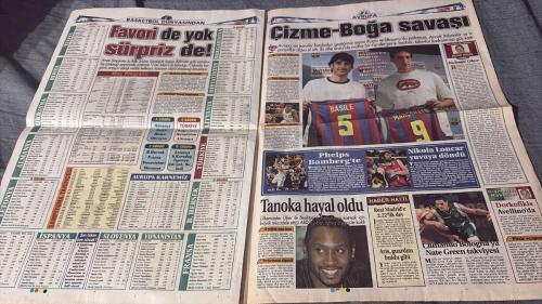FANATİK BASKET HAFTALIK BASKETBOL GAZETESİ TURKISH NEWSPAPER - DOĞUM GÜNÜ HEDİYESİ  - TAM TAKIM EKSİKSİZ GAZETE  13-19 EYLÜL -  2005  - 459 -  KUPAYI İSTEYEN BENİMLE GELSİN  - BASKET  - HAFTALIK BASKETBOL GAZETESİ  - SAMPİYONLUK  - YENİLMEZ  - SİLAHI: AK47  - BASKETBOL DÜNYASINDAN  - HAREKETLİ GÜNLER  - İSTİKRAR  - MİLLİ TAKIM  - BU KEZ FRANSIZ BİZİZ!  - DÜNYA YILDIZI  - TAKIM GÜÇLENDİ  - YENİLENİR!  - EFES PİLSEN SPOR KULÜBÜ  - MİRSAD SİHİRLİYDİ  - ADIM ADIM TAKİP  - BAYANLAR  - ÖZELLER POTADAN BRONZ ÇIKARDI  - BU KADAR KONTROL PİŞMİŞ TAVUĞUN BAŞINA GELMEDİ!  - COACH TANJEVİC - TANJEVİÇ - ANDREİ KİRİLENKO - TURKAY YENER - BATURALP - BATTAL DURUSEL - MEUNES ATALAYS - PELİN GURCAVDI - LANCE ALLRED - GAY AKIN - NEELL ULGEN - AYDIN DOĞAN - HANZADE DOGAN - IAMET BADEM - TOMAZ ATAKAN - TUGAY TÜYSÜZ - EMİRHAN ŞEKER - CAN UYGUÇ - ÜMİT AVCI - HATİCE YOCEL - CEM AKDAĞ - NADİR VEKİLOGLU - ENGİN KATTANALP - TURGAY BİCER - MARİA STEPANOVA - TATİANA SHCHEGOLEVA - HANA MATHOVA - EVA VİTECKOVA -