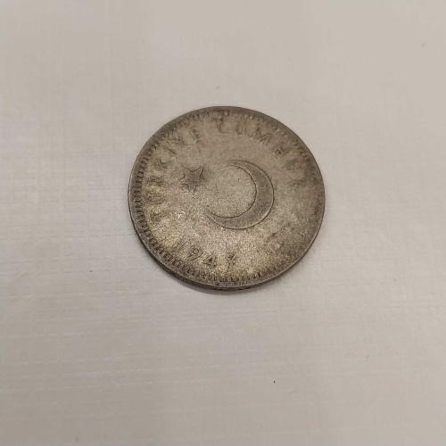 1947 Türkiye Gümüş 50 Kuruş