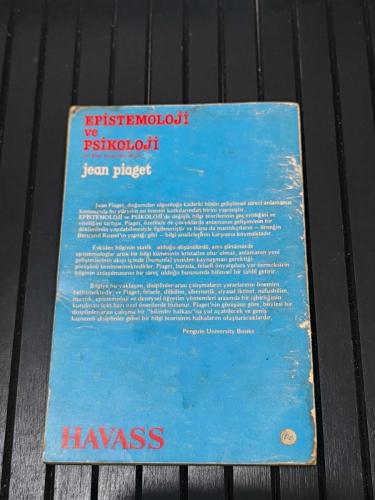 EPİSTEMOLOJİ ve PSİKOLOJİ : Bir Bilgi Kuramına Doğru - (HAVASS / 1.baskı-1980)