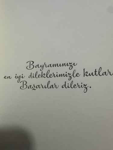 Osmanlı Dönemi İstanbul kapalı çarşı temalı eski tebrik kartı