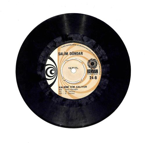 Salim Dündar - Bir Dost Bulamadım Gün Akşam Oldu - Kalbimi Kim Çalıyor 45'lik Plak (10/8.5)