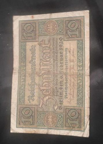 LOT.17 » 100 SENELİK - D REİCH KAĞIT PARALAR 5 ADET -10-20-20-1000-5000- REİCH MARK-