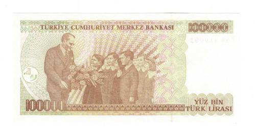 7.Emisyon 3.Tertip 100.000 Türk Lirası Seri I79 - ÇİL TCK10306