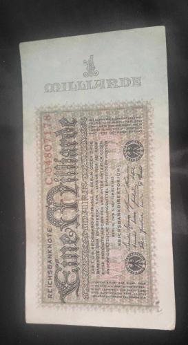 LOT.15 » 100 SENELİK - D REİCH KAĞIT PARALAR 5 ADET-50-100-500 RM -50 MİLYON-1 MİLYAR-- REİCH MARK-