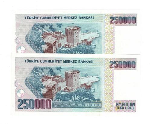 7.Emisyon 1.Tertip 250.000 Türk Lirası *Seri Takipli A03* - ÇİL TCK10312