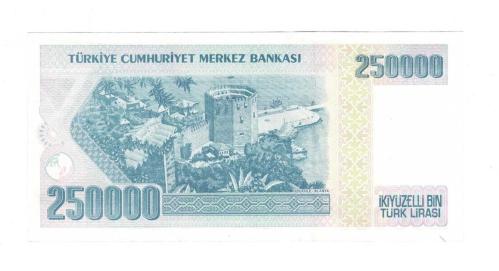 7.Emisyon 3.Tertip 250.000 Türk Lirası Seri H19 - ÇİL TCK10316
