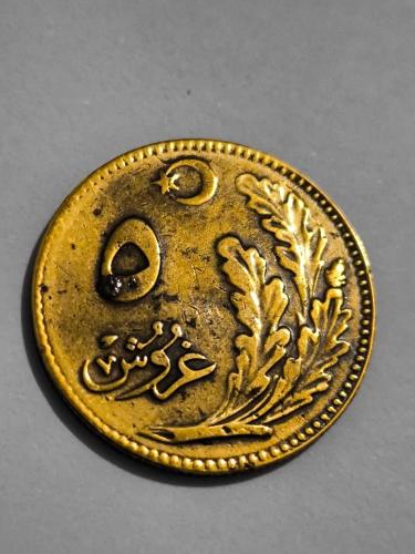 1926 5 Kuruş Erken Cumhuriyet