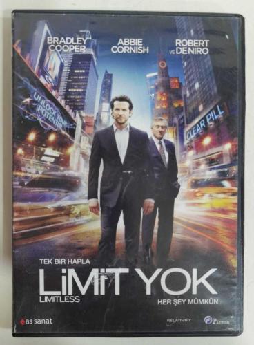 LIMITLESS * LİMİT YOK * BRADLEY COOPER * ROBERT DE NIRO * DVD
