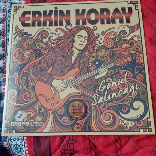 Erkin koray gönül salıncağı lp plak ambalajında