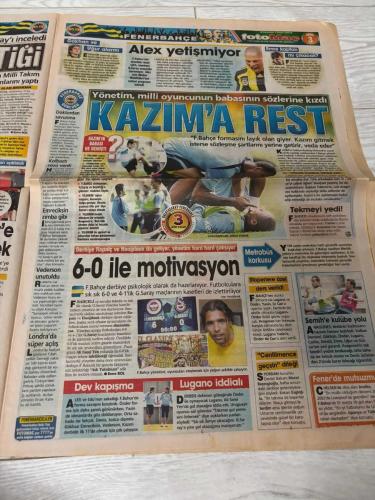 FOTOMAÇ SPOR GAZETESİ - TURKISH NEWSPAPER - DOĞUM GÜNÜ HEDİYESİ  - EKSİKSİZ TAM TAKIM GAZETE- 9 NİSAN 2009 SAYI:46 – FARUK SÜREN ALİ ŞEN ADNAN POLAT BÜLENT KORKMAZ LINCOLN ADNAN SEZGİN ÜMİT KARAN MILAN BAROS HARRY KEWELL EMRE AŞIK YAŞAR YILDIZ FIRAT AYDINUS BAHATTİN DURAN TARIK ONGUN ABDULLAH YILMAZ MUHSİN YAZICIOĞLU RENE VANDEREYCKEN ERIC GERETS – BAŞKANLARDAN DERBİ YORUMU ÜMİT KARAN KULÜBEYE LINCOLN’DEN SÖZ 110 BİN DOLAR CEZA BİLETLER KISA SÜREDE BİTTİ NONDA KULÜP ARIYOR KOD ADI HİLAL TOP AYDINUS’TA DERSİMİ ALDIM DOSTLUK KAPISI OLDU BAROS’A MİLLİ ŞOK GERETS DEĞERE BİNDİ F.BAHÇE PROVASI BENİM İÇİN ÖZEL – GALATASARAY FENERBAHÇE GAZİANTEPSPOR BEYLERBEYİ ÇEK CUMHURİYETİ SLOVAKYA BELÇİKA
