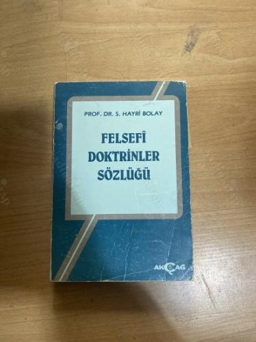 Felsefi Doktrinler Sözlüğü