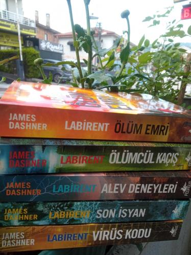 Labirent Serisi İlk 5 Kitap Takım (1. Ölümcül Kaçış / 2. Alev Deneyleri / 3. Son İsyan / 4. Ölüm Emri 5. Virüs Kodu)