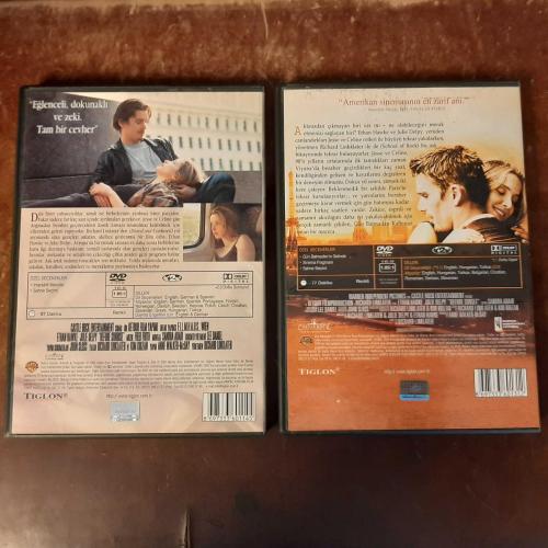 BEFORE SUNSET - GÜN BATMADAN VE BEFORE SUNRISE - GÜN DOĞMADAN - 2 DVD FİLM  - ORJINAL BANDROLLU - DVD