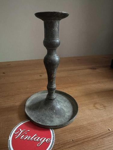 Osmanlı Süleymaniye Tekke İşi Bronz Şamdan