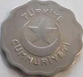 Türkiye Cumhuriyeti 1 Kuruş 1939 Erken Dönem Pirinç